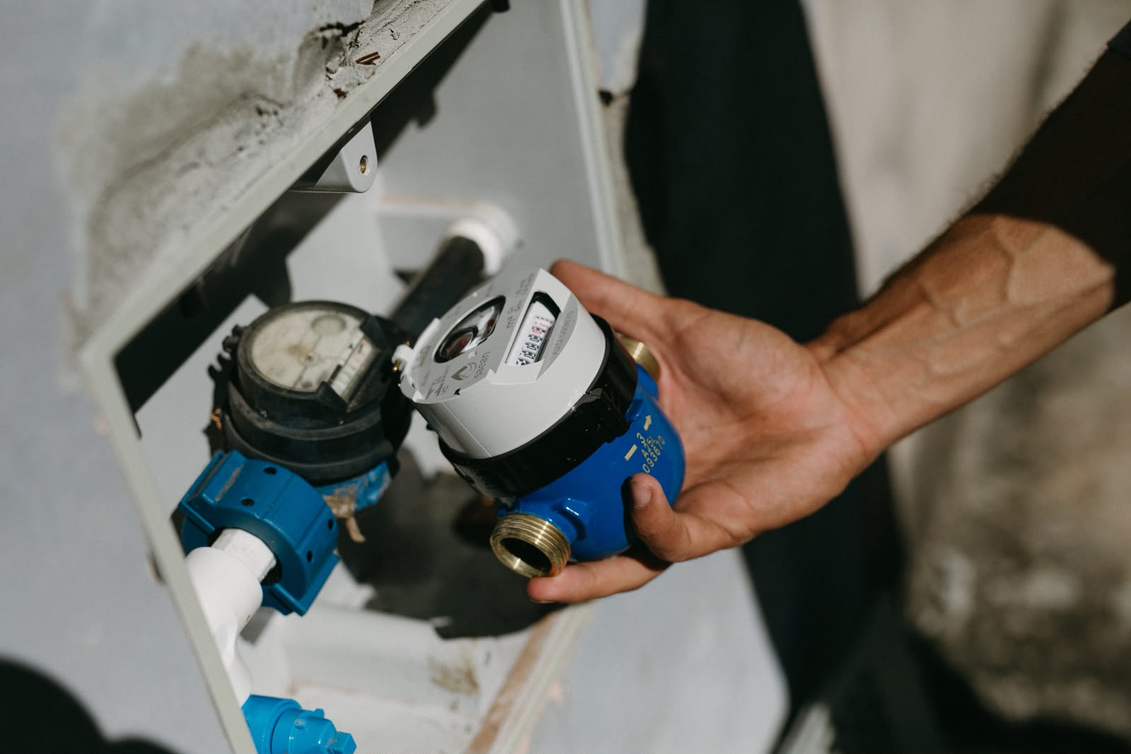 Troca de hidrômetros do SAEAN - Foto 1